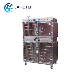 চাকাগুলিতে ইনফ্রারেড থেরাপি পোষা খাঁচা